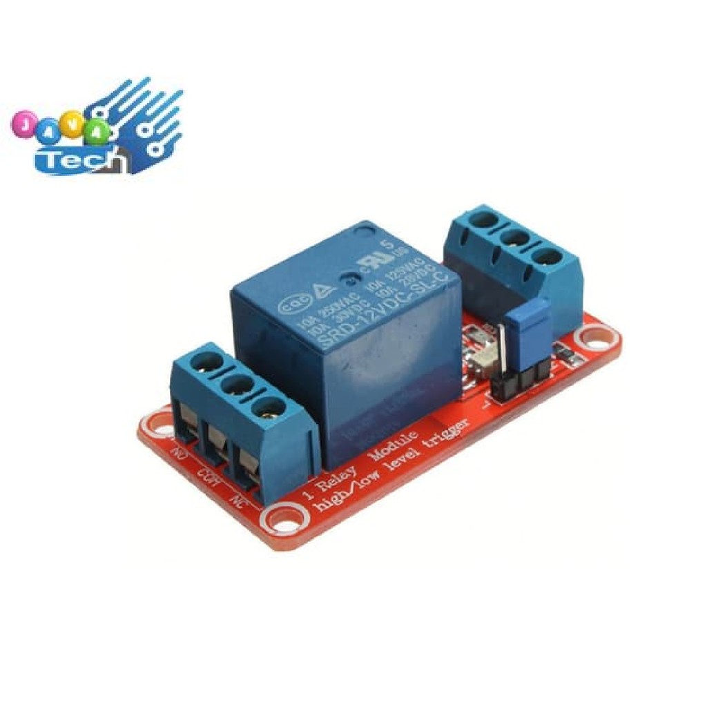 Modul Relay 1 Channel 12V Hi-Lo Input Optocoupler