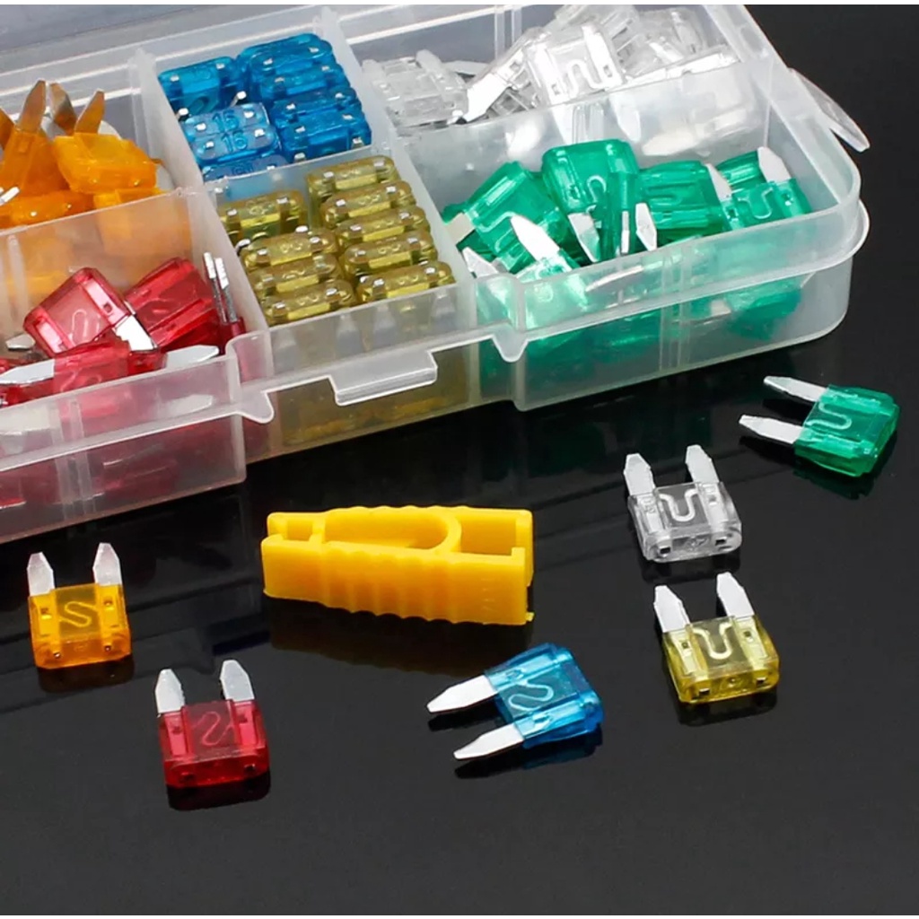 120 pcs/Box Fuse Sekring Tancap Standard / Mini / Micro Mobil Motor