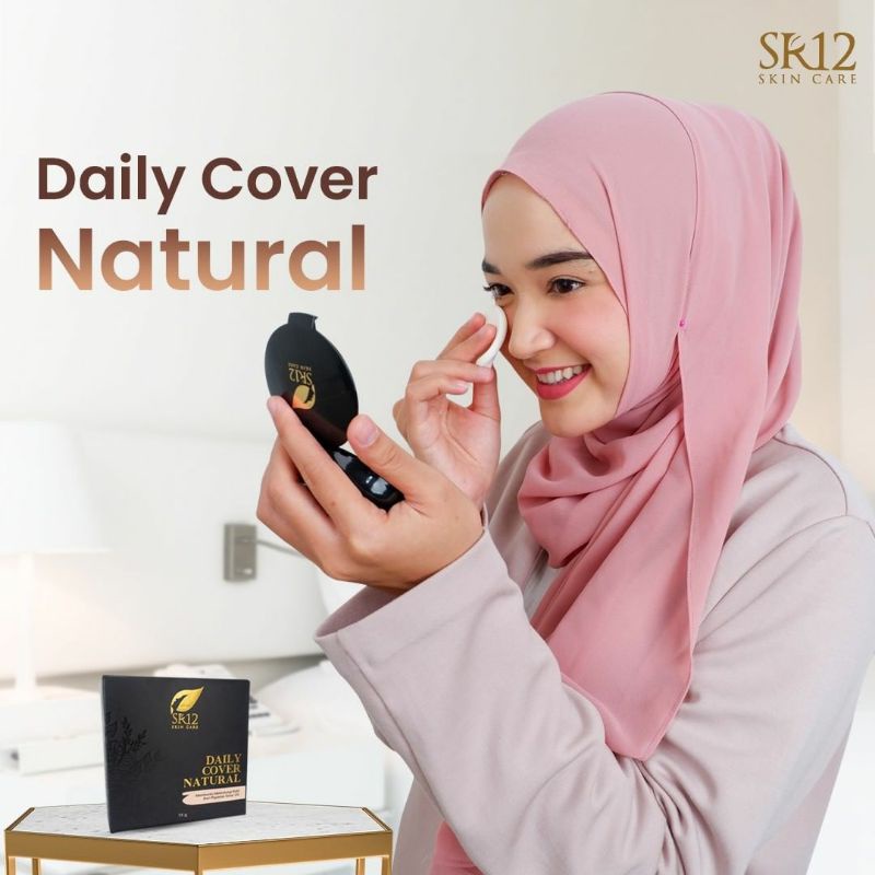 Bedak Daily Natural | Bedak SPF | Bedak Foundation | Bedak Glowing | Bedak Anti Luntur | Bedak SR12