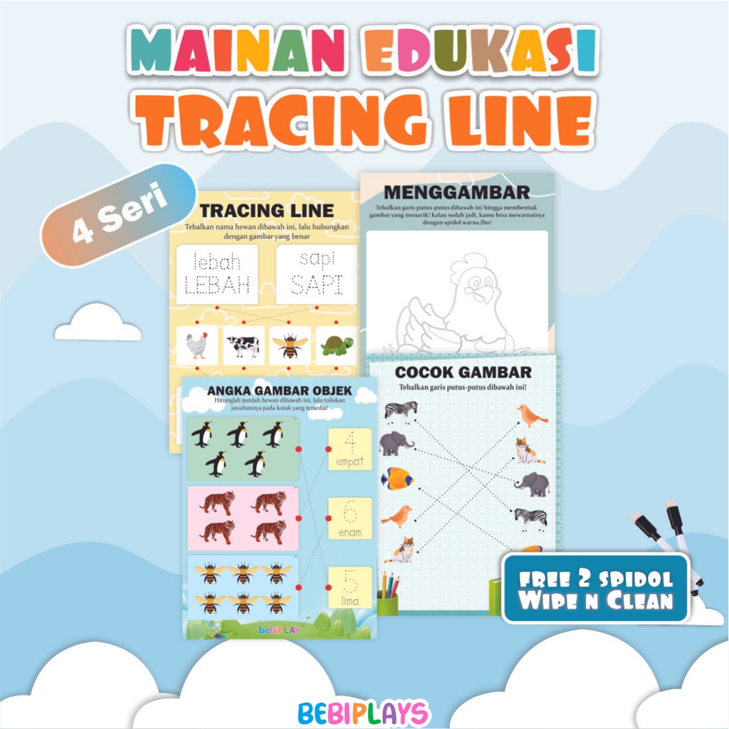 [B1] Mainan Anak Anak Edukasi Laki Laki Perempuan Murah Mainan Edukasi Anak 1 2 3 Tahun Terbaru