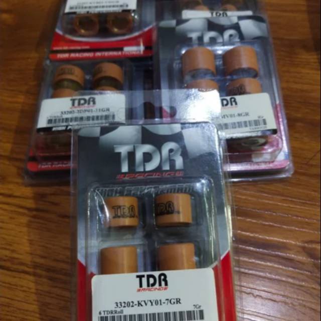 ROLLER TDR RECING VARIO 110,BEAT FI,SCOOPY FI. 7,8,9,10 GRAM