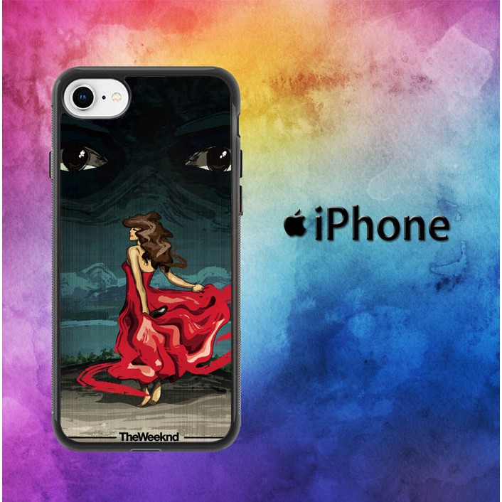 Casing Custom iPhone 7  the weeknd xo WALLPAPER Y0840 Case Cover