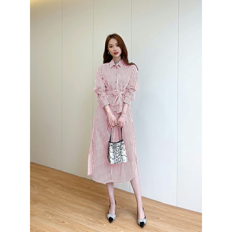 FWG - DRESS OBIBON / DRESS SALUR / MAXI DRESS WANITA KOREA / LONGDRESS / DRESS / BAJU WANITA