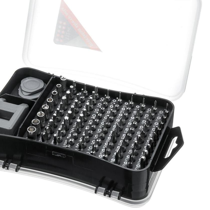 Kunci Obeng set HP Obeng HP Smartphone Obeng Laptop Obeng Set 115 in 1 Obeng Set Multifungsi Alat Bo