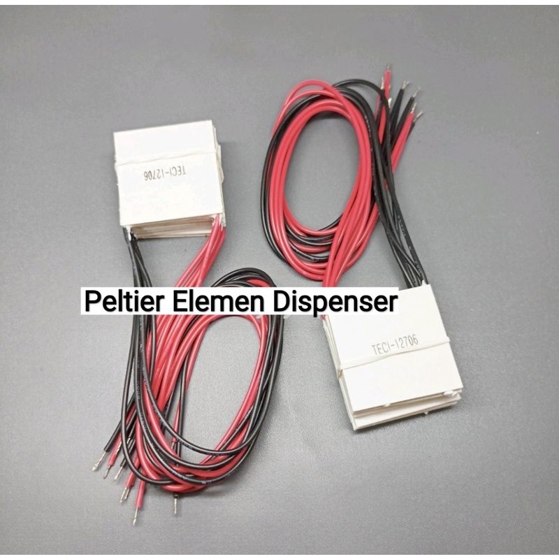 Peltier Elemen Keramik Panas Dingin TEC1 12706 12 Volt 6A / Element Dispenser