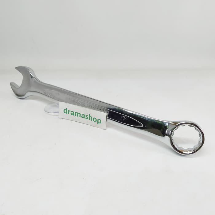 Combination Wrench Kunci Kombinasi Ring Pas 17mm CRV