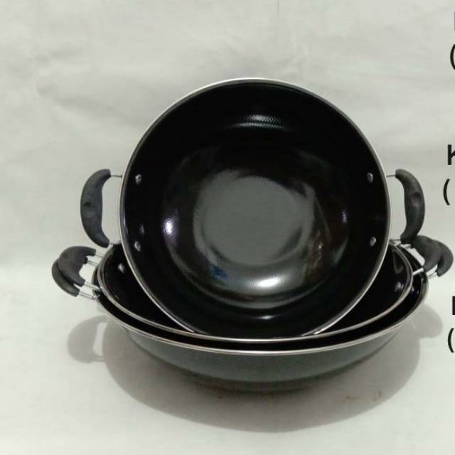 Penggorengan, Wajan, Wajan Enamel, Penggorengan Enamel, Wajan Murah, Penggorengan Murah