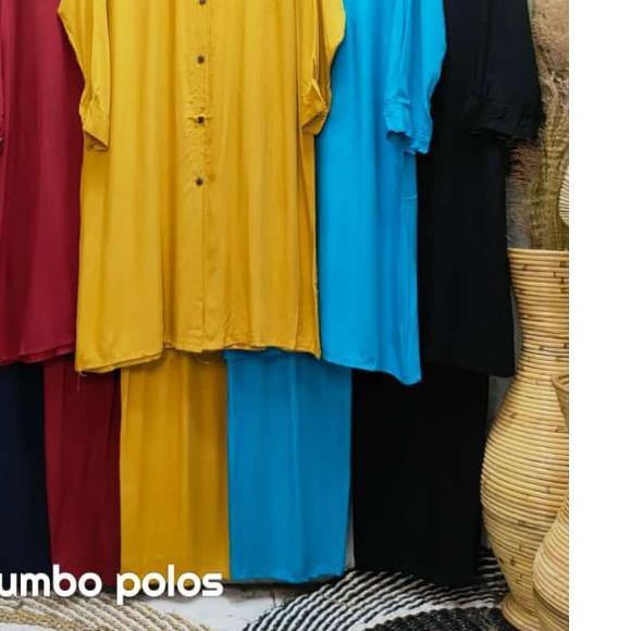 ❇ POLOS Set Jumbo Rayon - SETELAN RAYON VISCOSE JUMBO POLOS LD 125 XXXL / SETCEL RAYON JUMBO POLOS /