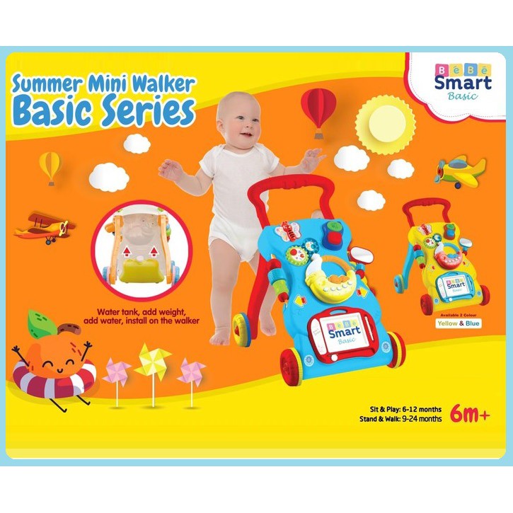 Bebe Smart Summer Mini Walker Basic Series