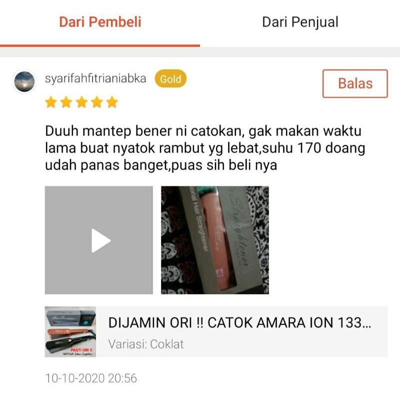 DIJAMIN ORI !! CATOK AMARA IONIC 1333 [FREE Bubble Wrap]