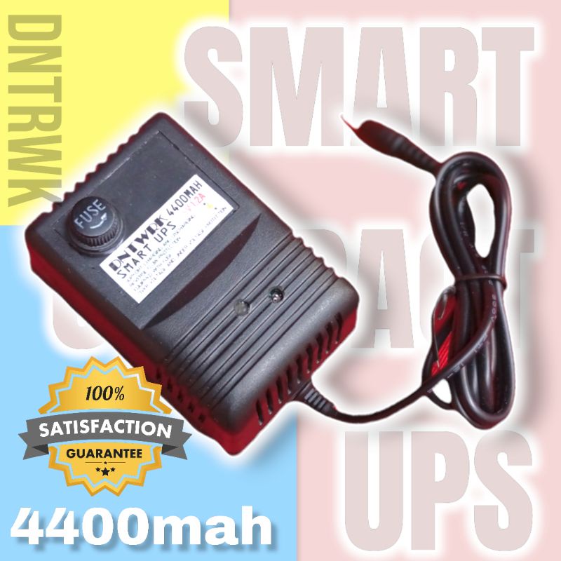 Mini Smart UPS DC 5v 6v 8v 9v 12v 4400mah