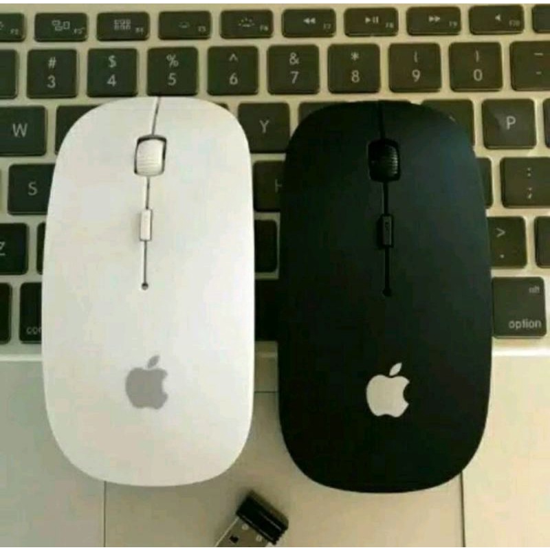 MOUSE WIRELESS APPLE AP-01 SLIM 2.4GHz FOR MACBOOK LAPTOP NOTEBOOK-2