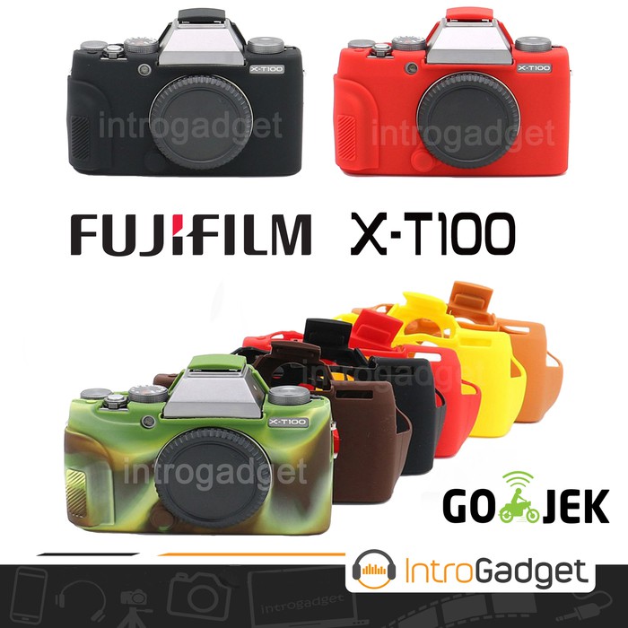 Jual Silicone Case XT100 FUJIFILM XT100 FUJI KARET TAS Casing Kamera