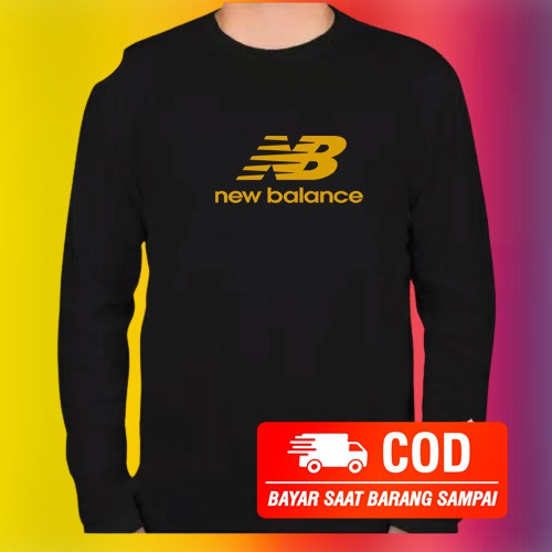 Kaos Laki2 Dewasa Laki Murah Pria Keren Import Cowok Distro Panjang NB Gold