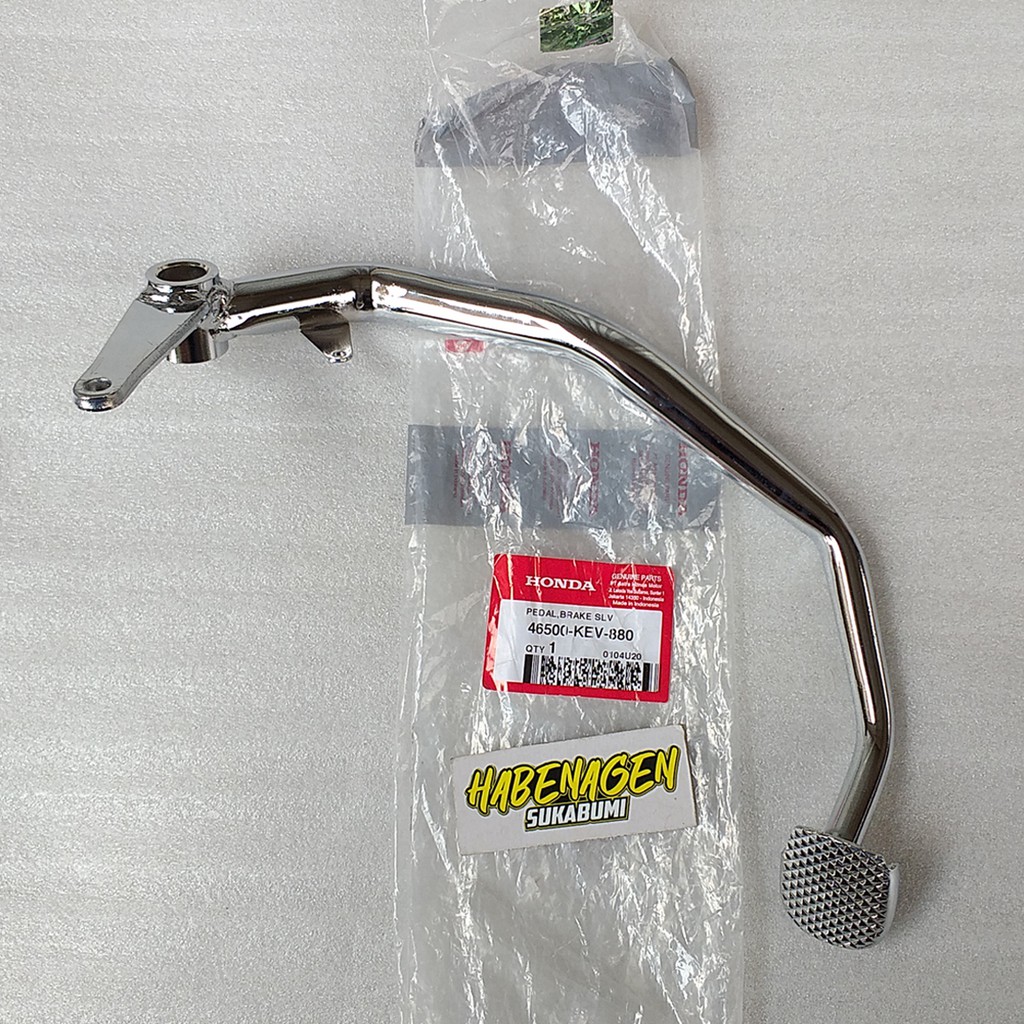 PEDAL REM SUPRA | pedal pijakan injakan rem brake belakang honda supra x 100 fit lama old awal karbu
