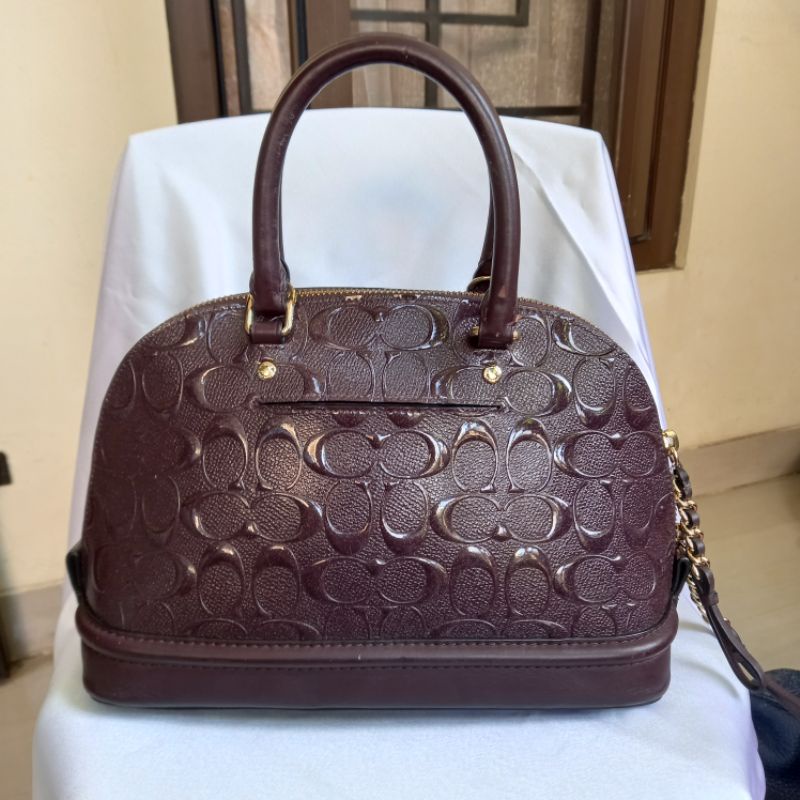 PRELOVED HANDBAG COACH - ALMA