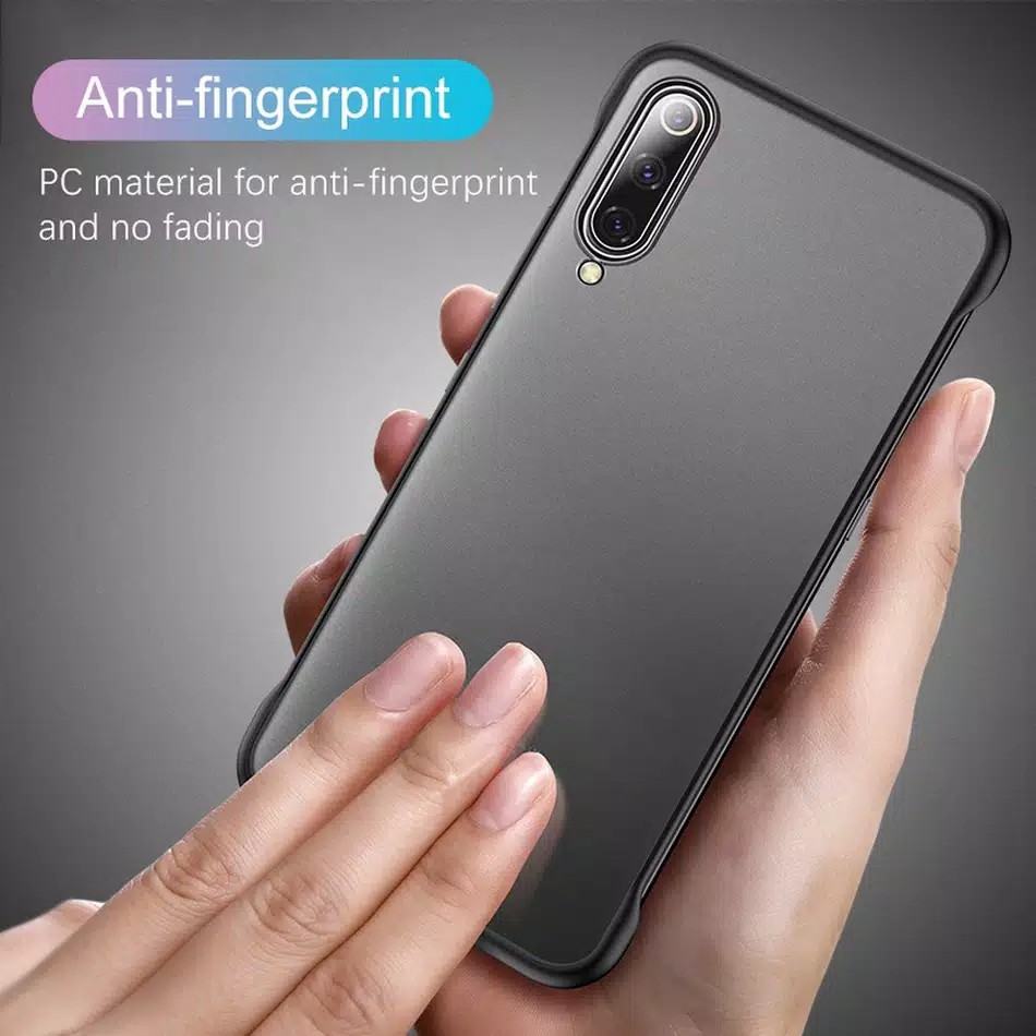 Hard Case SAMSUNG J7 PRIME Frameless Transparent Matte Fingger Ring Casing