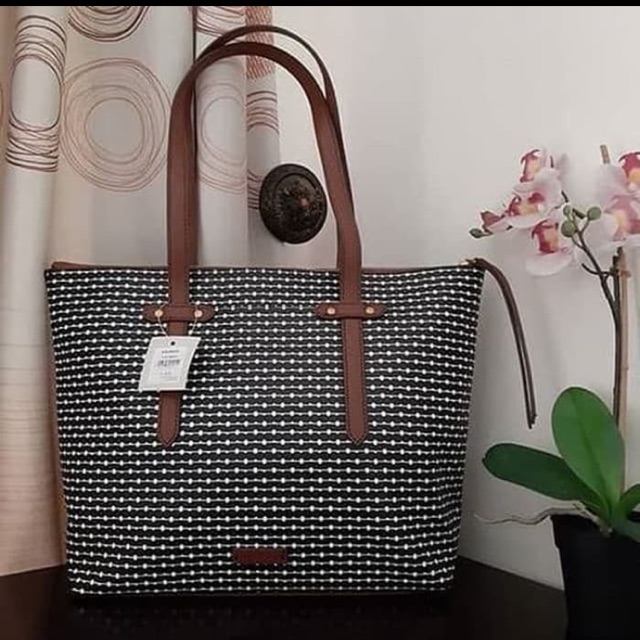 FOSSIL FELICITY TOTE BAG STRIPE