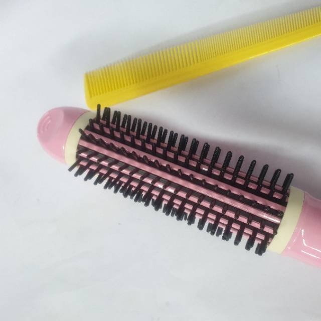 Alat Catok Rambut Sonar sn-0189 Catokan Model Sisir Catok2in1 Curly Keriting dan Rebonding Lurus