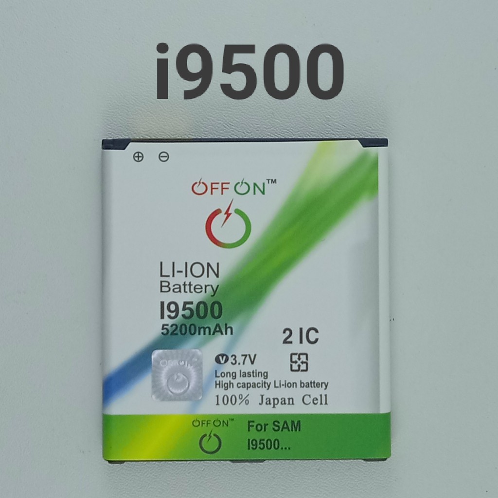 Baterai battery batre Samsung Galaxy S4 / i9500 double power OFFON