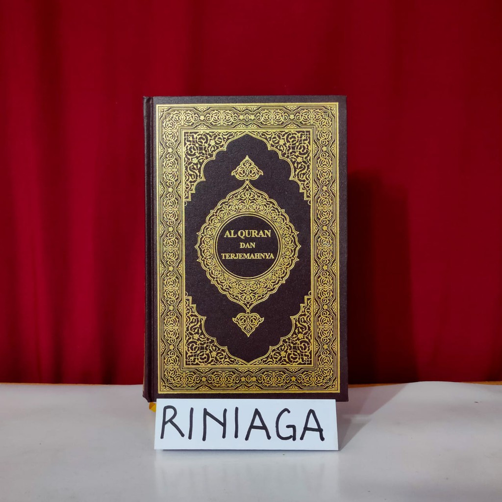 Alquran Mushaf Dan Terjemah Madinah HARD COVER/ASLI MADINAH - riNiaga
