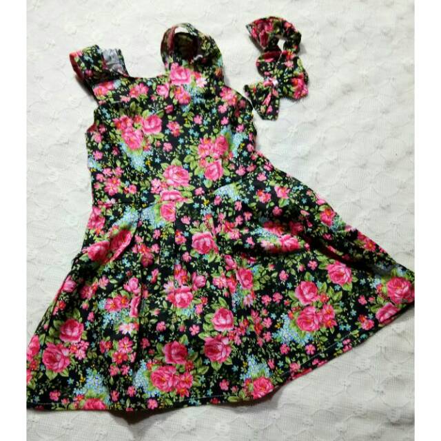 Dres anak lucu xelia dan tali pundak