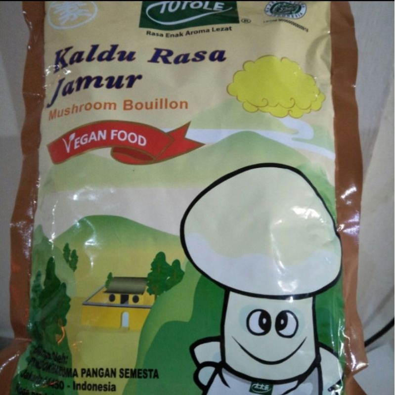 

Kaldu Jamur Vegetarian Halal Totole 400 gr