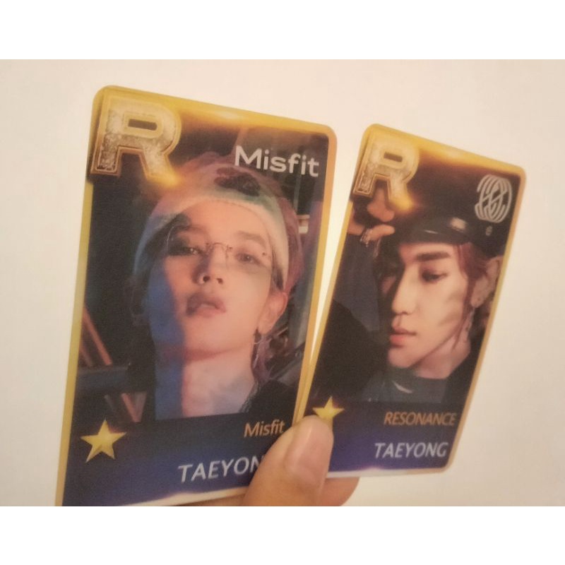 lenticular taeyong nct resonance & misfit