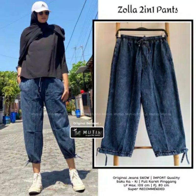 ZOLLA 2in1 PANTS  | Celana jeans Premium