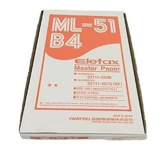 

Master Paper Elefax ML-51 ukuran B4