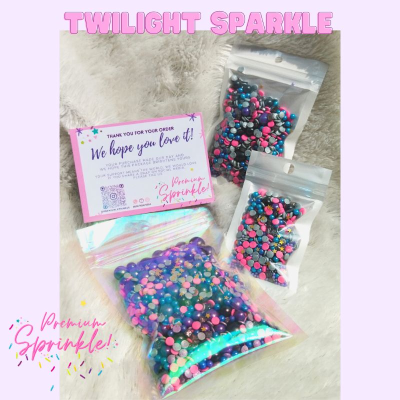 

Sprinkle dekorasi kue topping cake cookies hiasan ulang tahun Twilight Sparkle