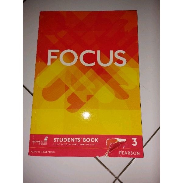 Buku inggris focus 3 pearson