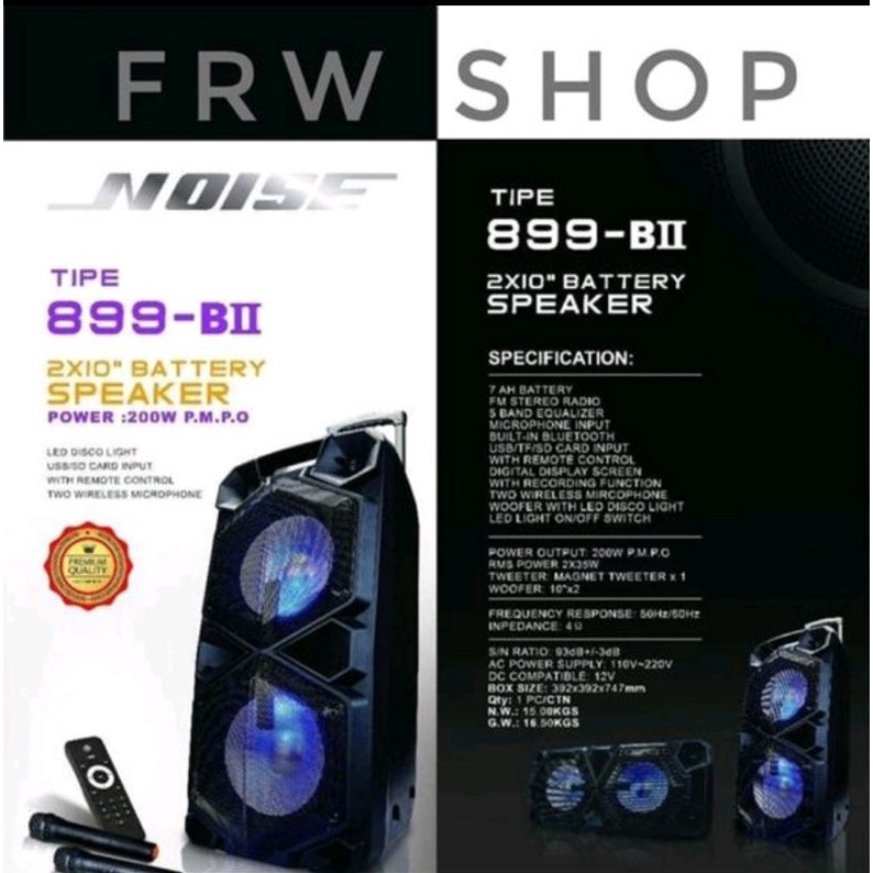 Noise Speaker 899 10x2