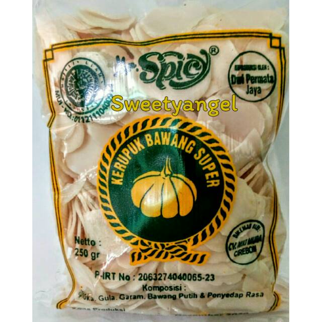 

Kerupuk Bawang Super Mr Spicy