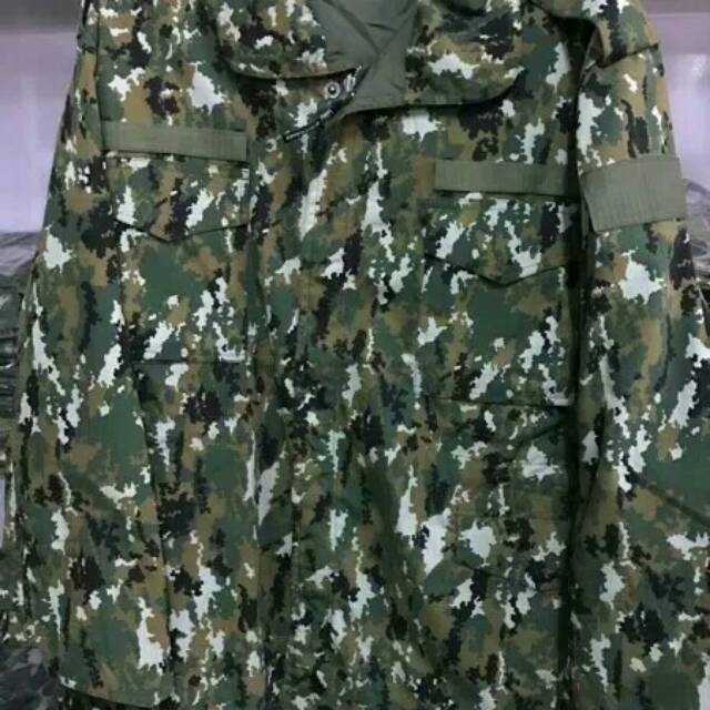 Product terbaik!!!Jaket Loreng Kostrad Linud Bolak balik Merk Exclusive Original