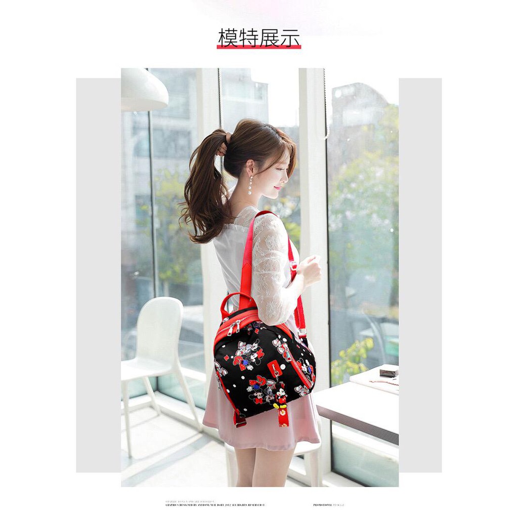 TASHAPPY EL 6029 tas ransel mini wanita model korea bunga kualitas tas import LT1768