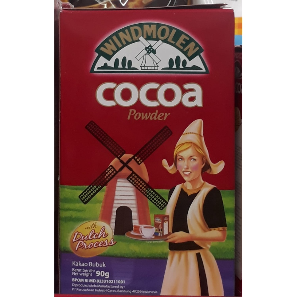 

Windmolen Cocoa Powder 80gr Coklat Bubuk Premium