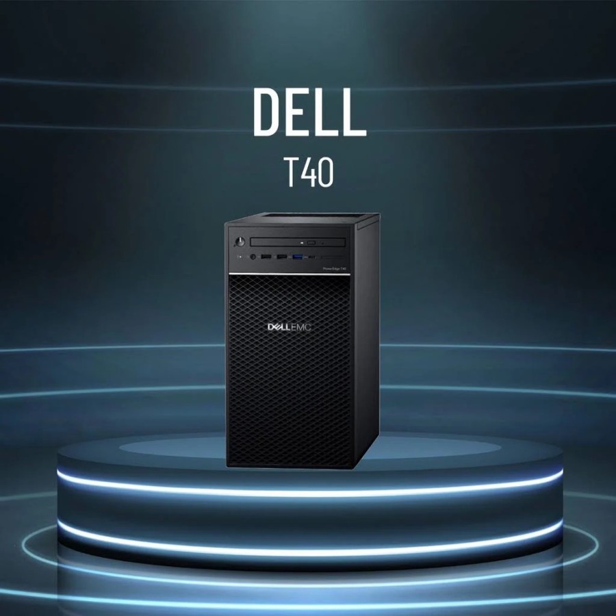 Server Dell PowerEdge T40 Xeon E3-2224 8GB,16GB,32GB ECC 1TB+ Key Mouse