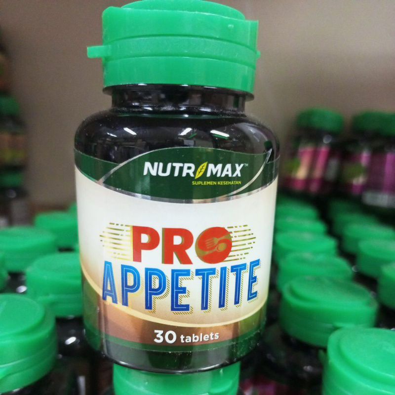 Nutrimax Figure plus ( PRO APPETITE) 30capsul vitamin suplemen untuk kesehatan lambung, perut, dan t