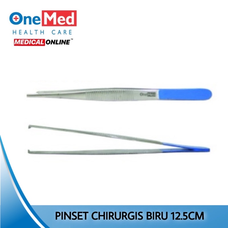 PINSET ANATOMI ANATOMIS 12.5CM CHIRURGIS CHIRUGIS ONEMED MEDICAL ONLINE MEDICALONLINE