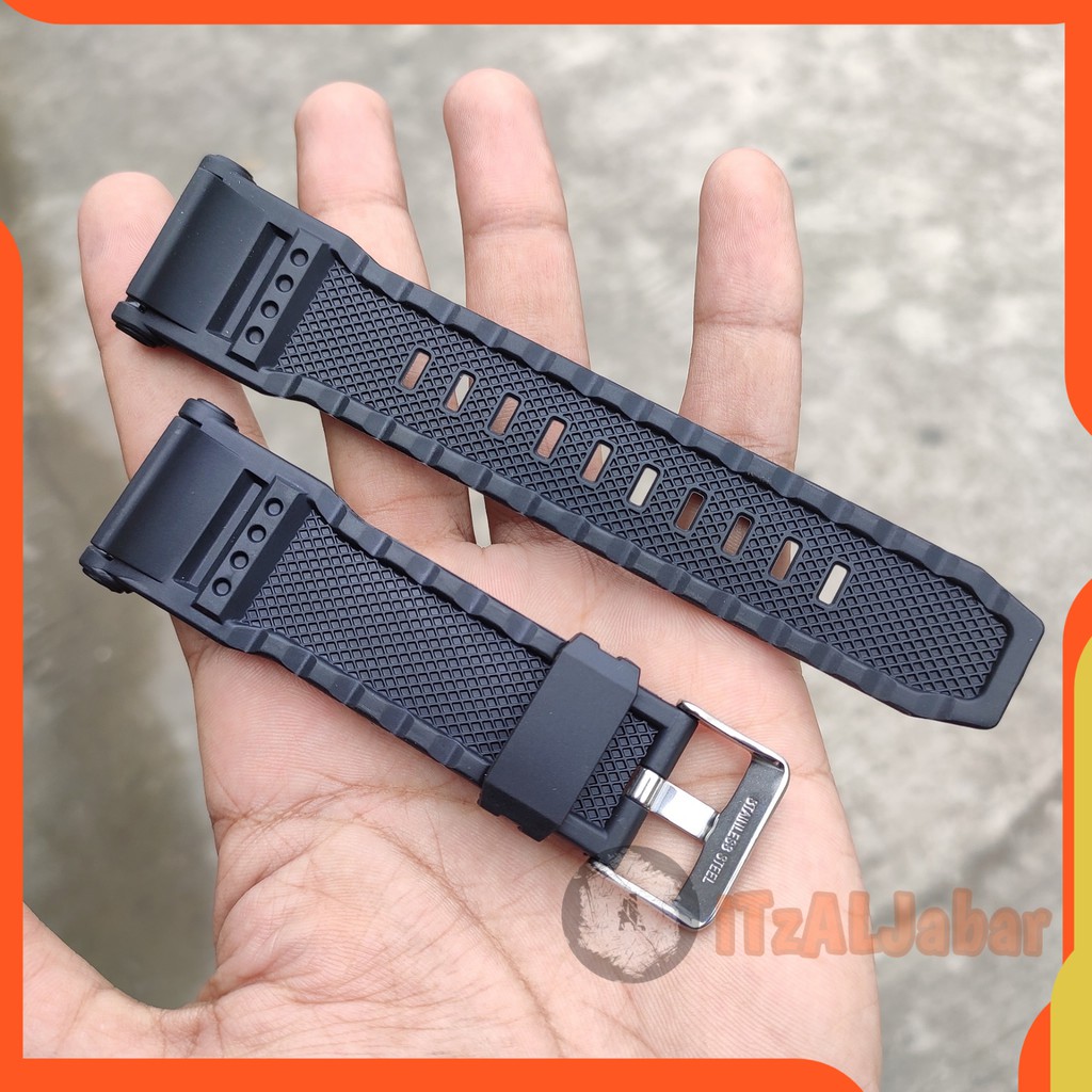 Tali jam tangan Q&amp;Q M161 Rubber strap Tali jam QQ M 161