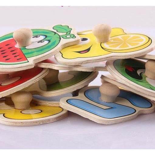 MAINAN EDUKASI ANAK PUZZLE KAYU KNOB BACKGROUND BERGAMBAR WOODEN TOYS MAINAN BALOK KAYU | FADHILAH SHOP BJB