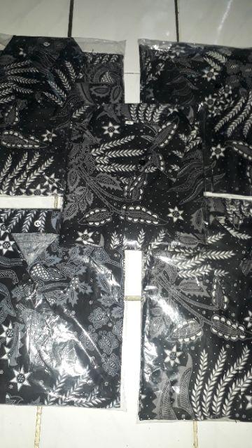 Batik Couple Keluarga Sania Ruffle Ori Ndoro Jowi Dnt Mangar Abu