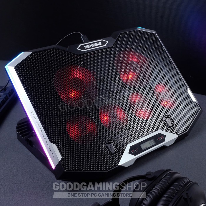 Cooling Pad NYK Nemesis KingFisher X5 - NYK KingFisher X5 RGB LED