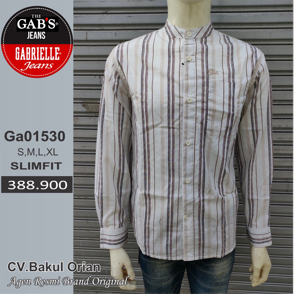 Baju Koko Kemeja Pria Gabrielle Gab's Original - Ga01530