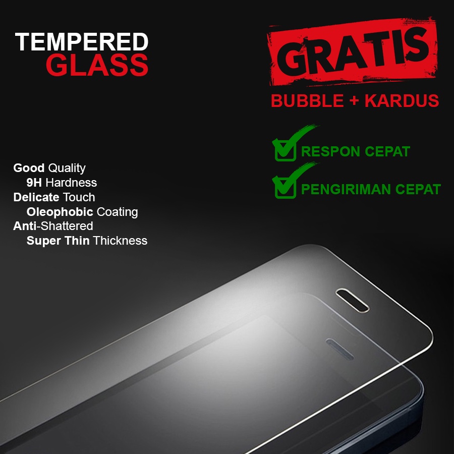 Vivo Y21 - TEMPERED GLASS / ANTI GORES Vivo Y21