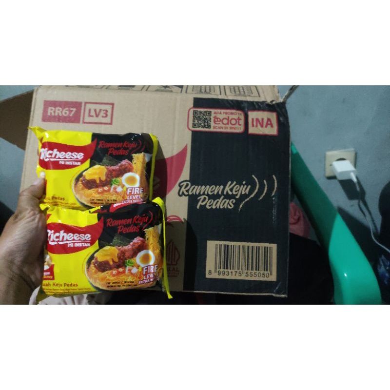 

HARGA PROMO MI RICHEESE RAMEN KEJU PEDAS LEVEL 3