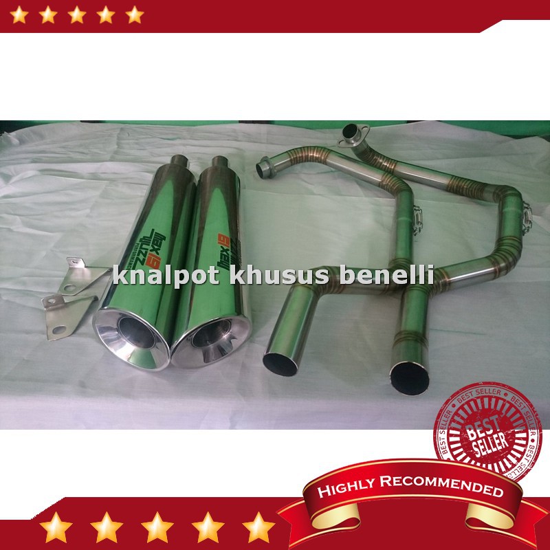 Jual knalpot benelli patagonian 250 eagle