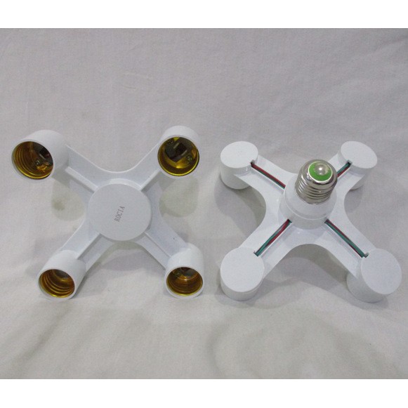 Fiting Fitting Gantung Drat Kuningan ROCIA 4 Kaki/Fitting Lampu Hias LED