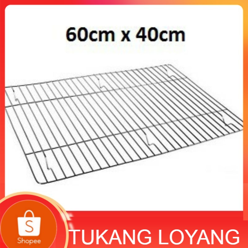 Jual cooling rack pendingin peniris kue 40 x 60 cm Shopee Indonesia
